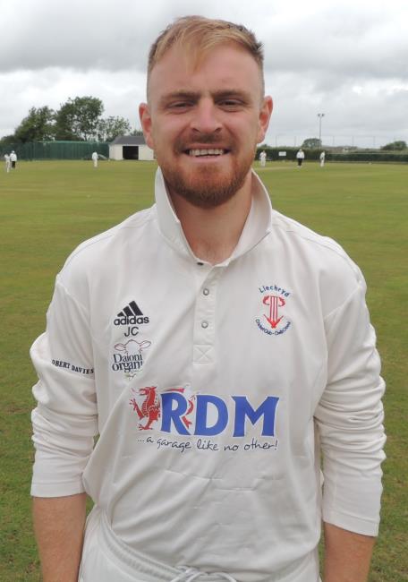 John Curran - 119 for Llechryd John Curran - 119 for Llechryd